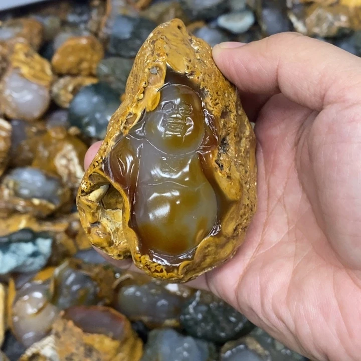 玛瑙/玉髓吊坠(不含链)未镶嵌