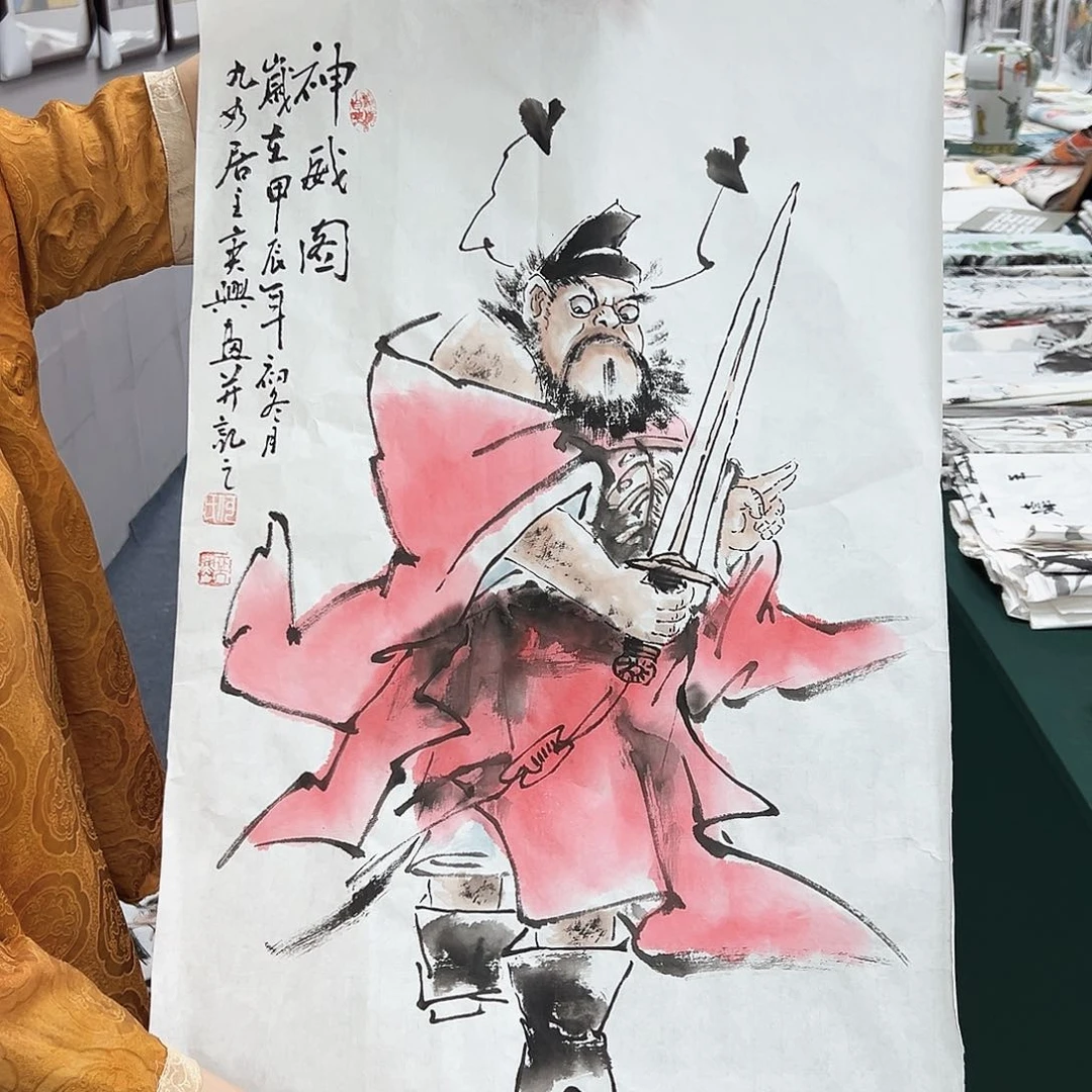 国画宣纸国画纯手绘作品