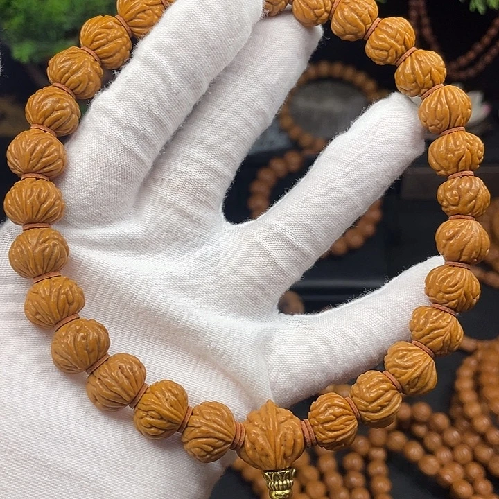 桃核吊坠秦岭龙纹桃核