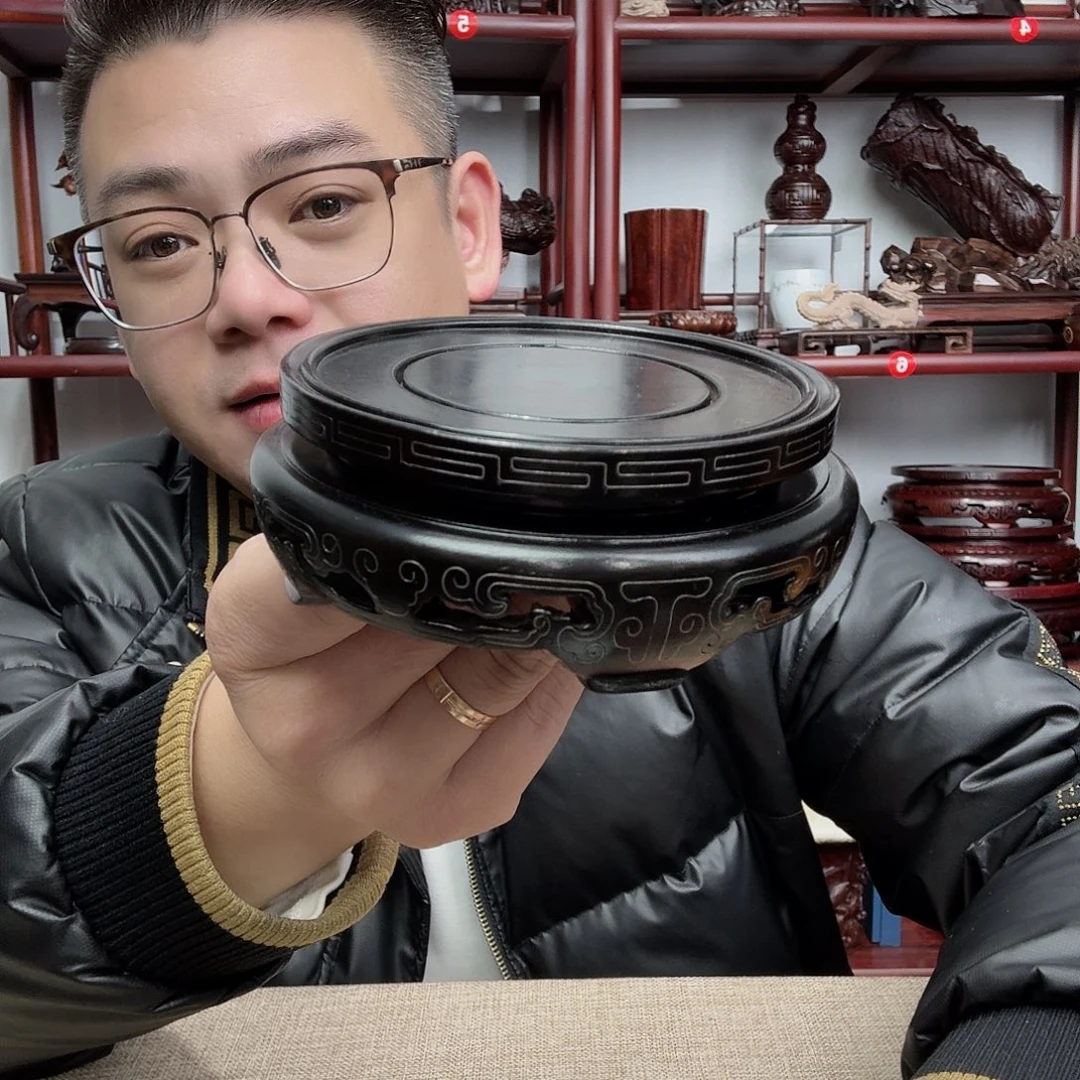 紫光檀工艺品底座