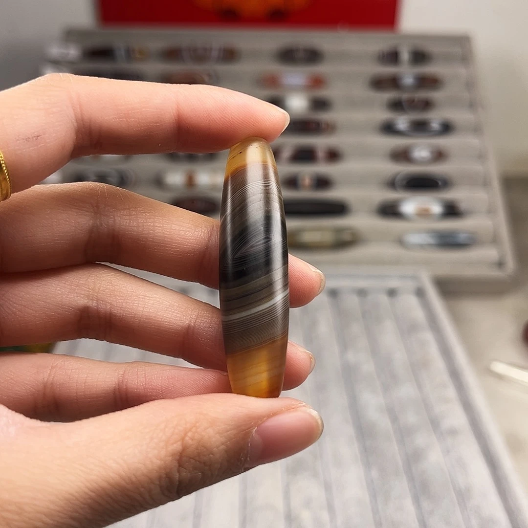 玛瑙/玉髓颈饰合金猫***达