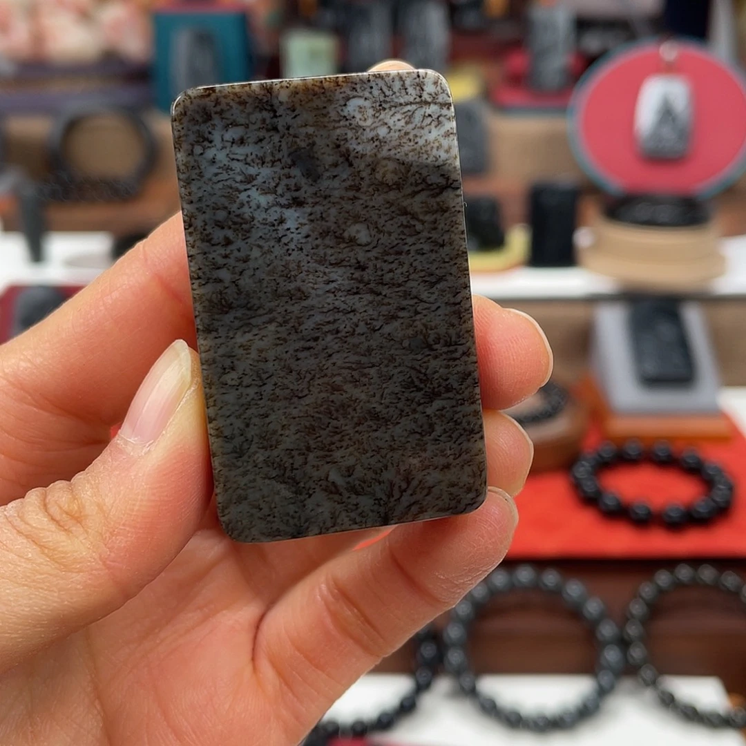 和田玉未镶嵌颈饰红糖草花35钢板福利（多样性发货）