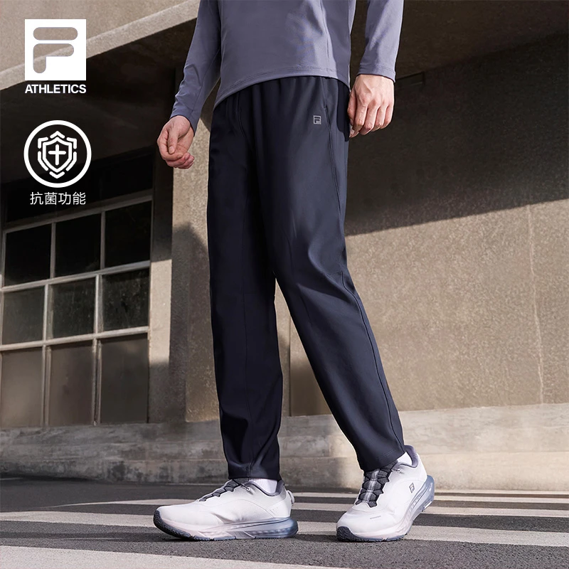 Fila/斐乐男士秋冬【抗菌功能】新款通勤休闲百搭运动裤605
