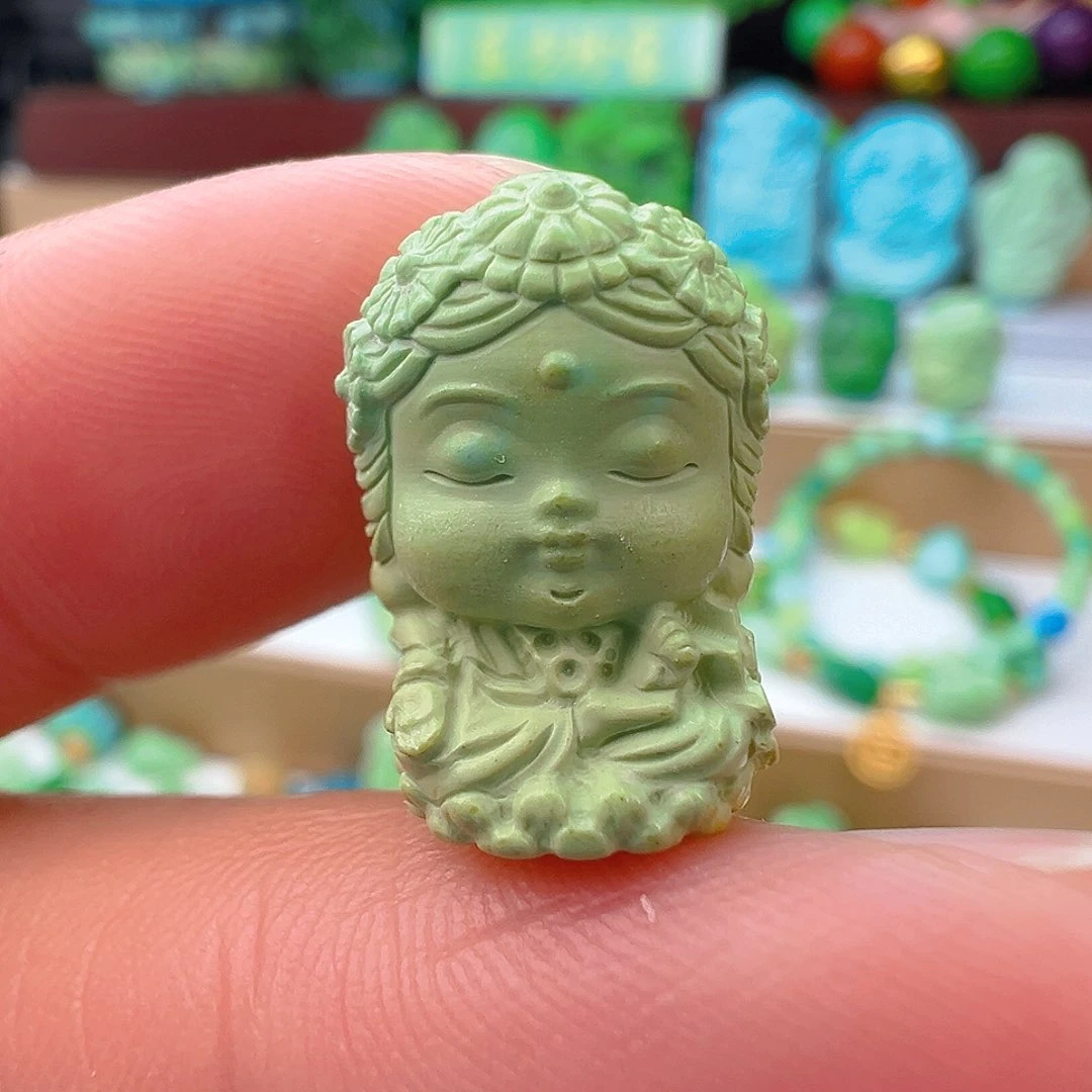 未镶嵌绿松石项链
