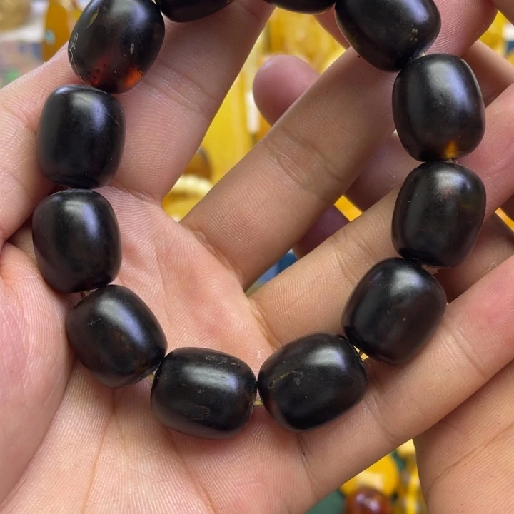 琥珀未镶嵌珠宝奇石