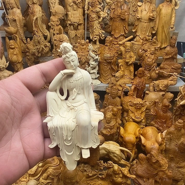 几***米香榧木黄杨木观音