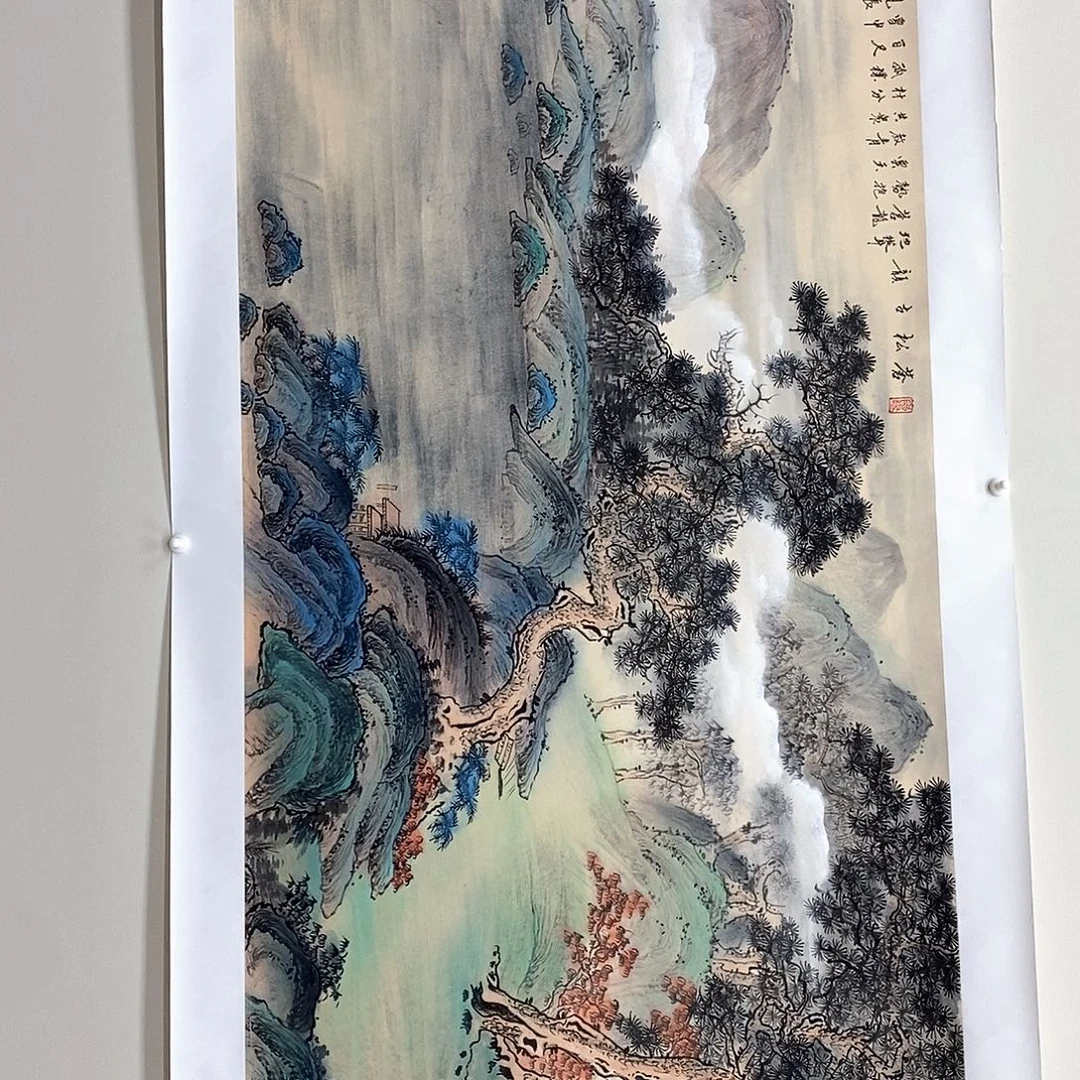 国画明锐小六尺精品佳作