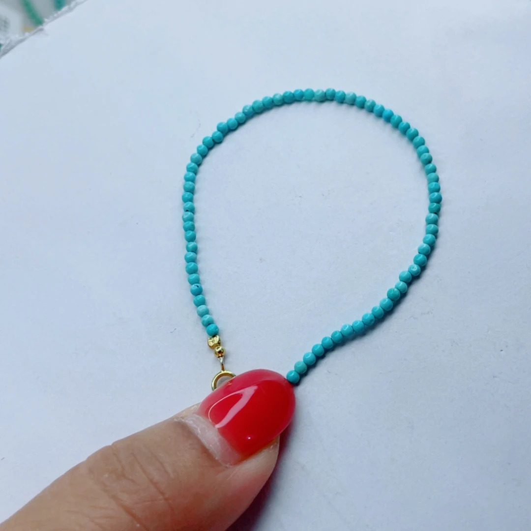 未镶嵌绿松石颈饰