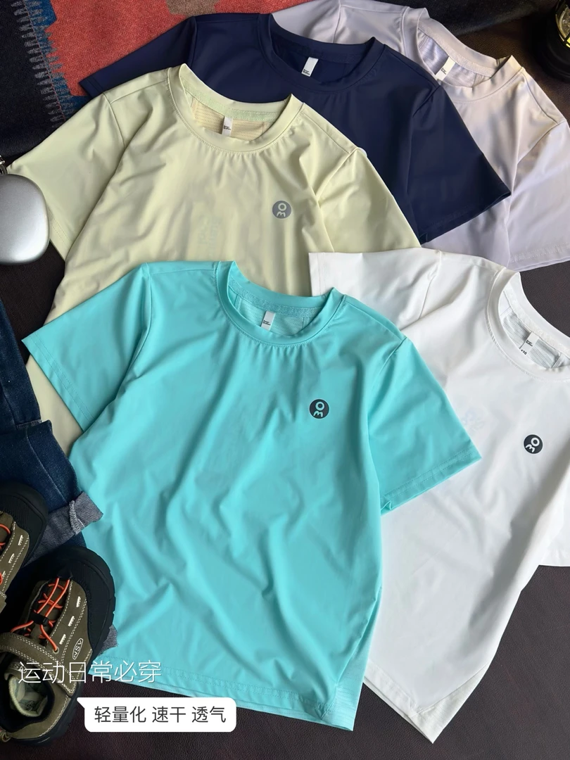 【运动必备】儿童凉感小奶皮速干运动短袖T