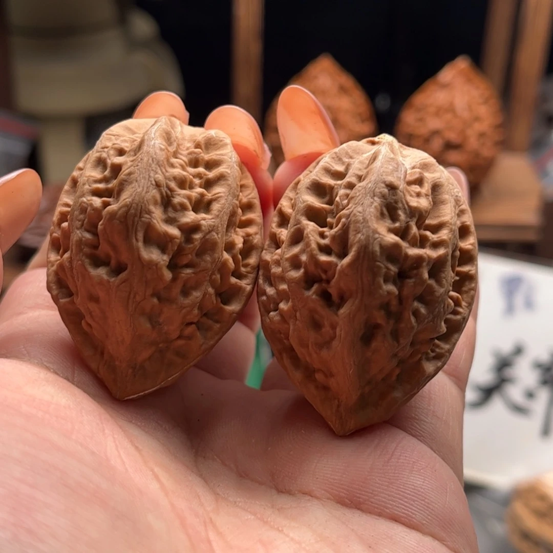 文玩核桃把件关东木子家楸大胖85