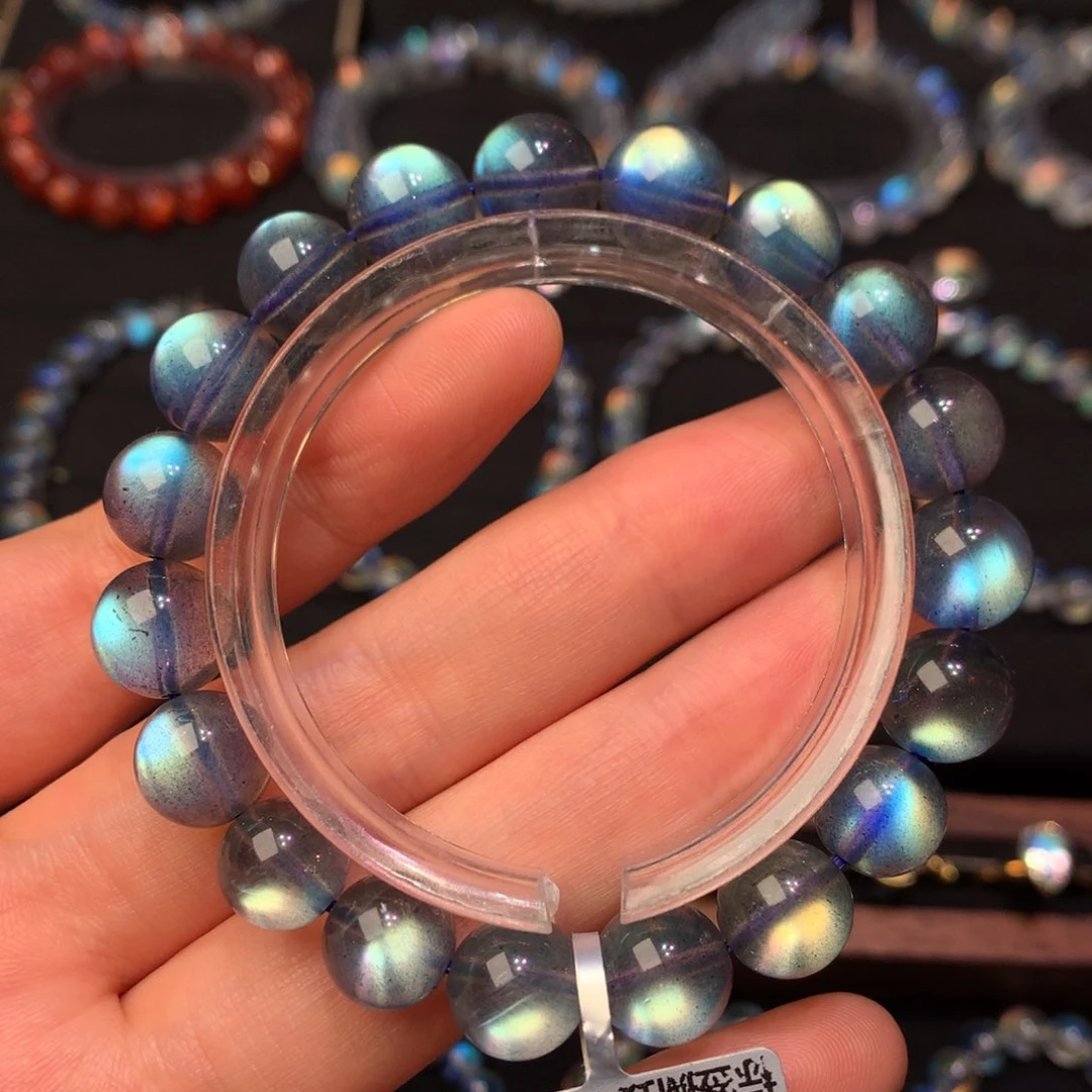 未镶嵌手串拉长石10.3左右