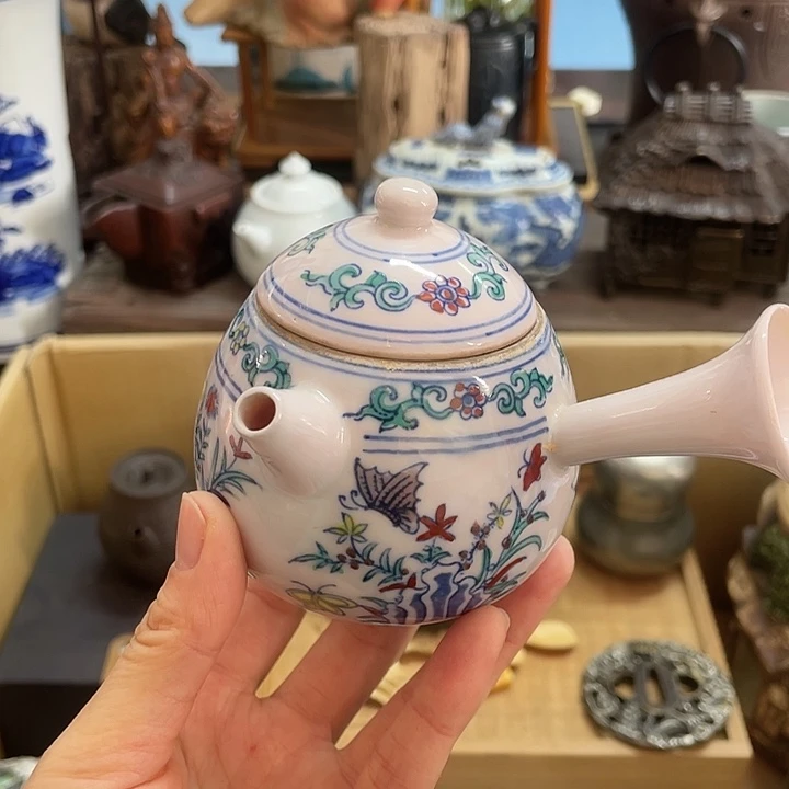 瓷中古工艺品摆件