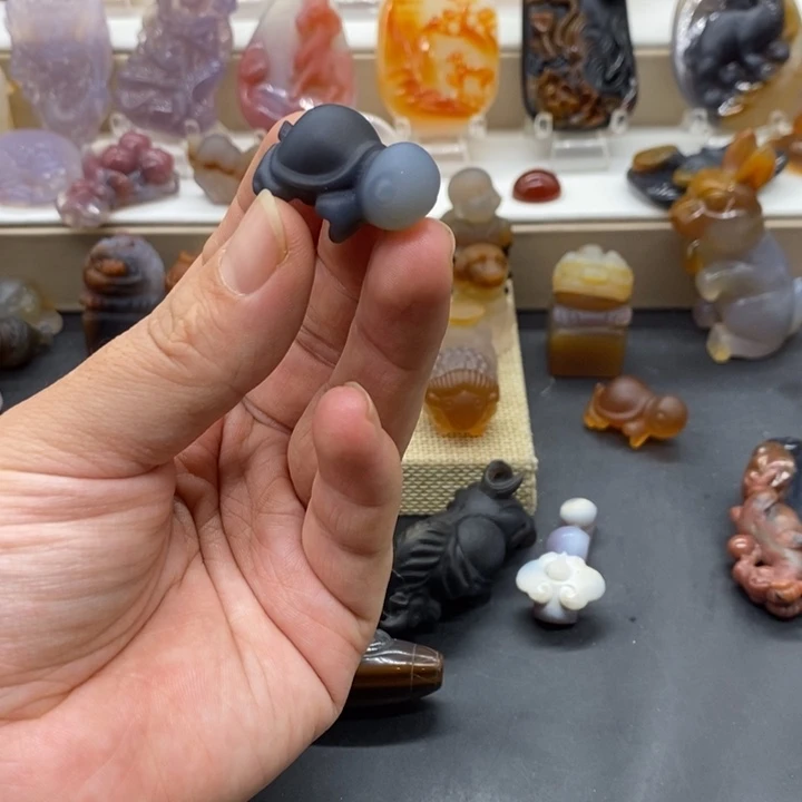 玛瑙/玉髓未镶嵌颈饰