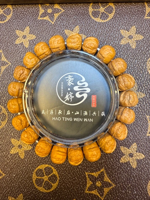 猴头核桃雕刻【三角箭青蛙】12mm全品无暇手串