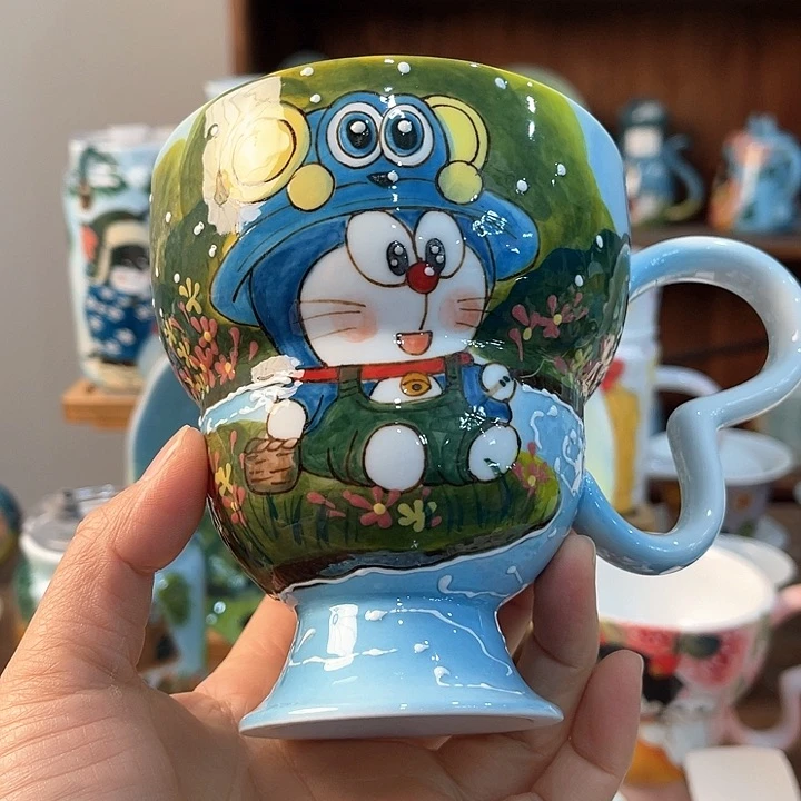 陶景德镇釉下手绘陶瓷