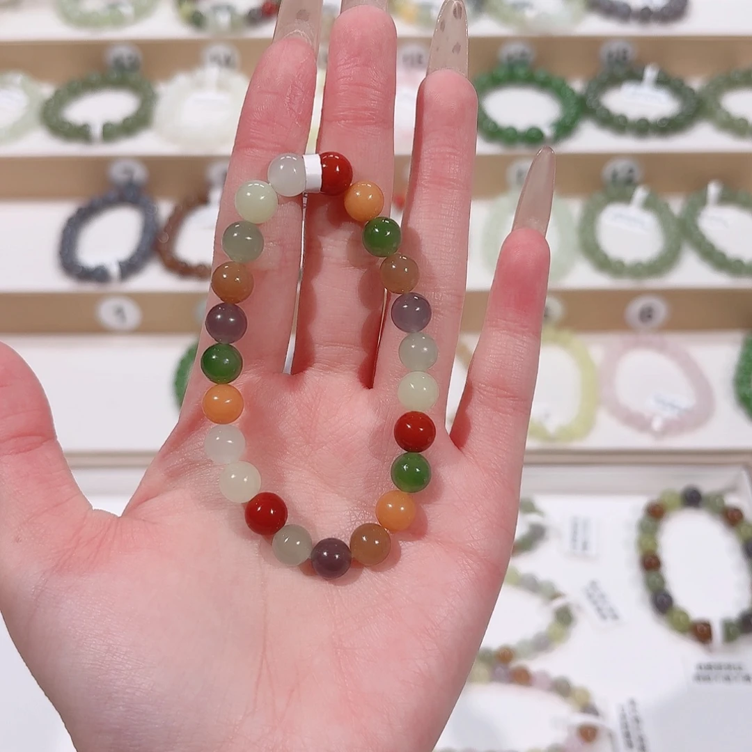 理***想和田玉未镶嵌手串l