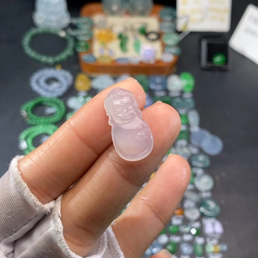 【闪购商品】翡翠挂件未镶嵌宝宝佛