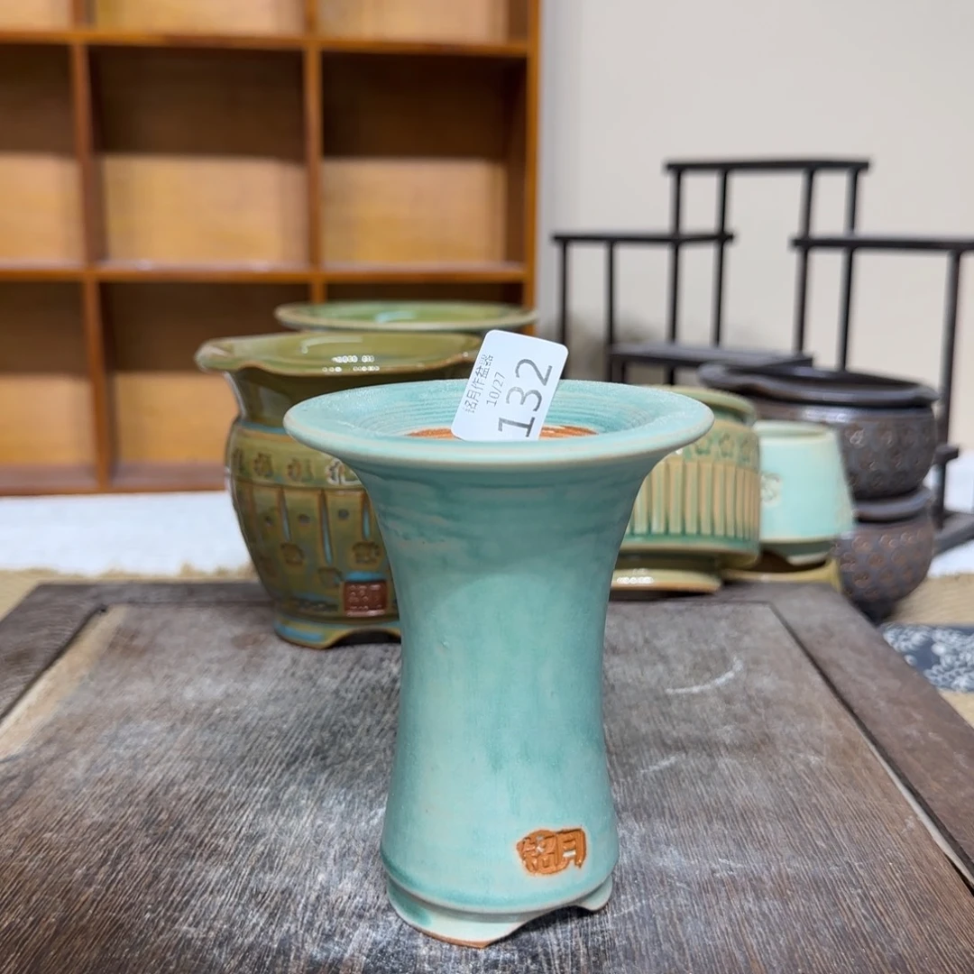 手工花盆 132 瑕内口口径 6cm