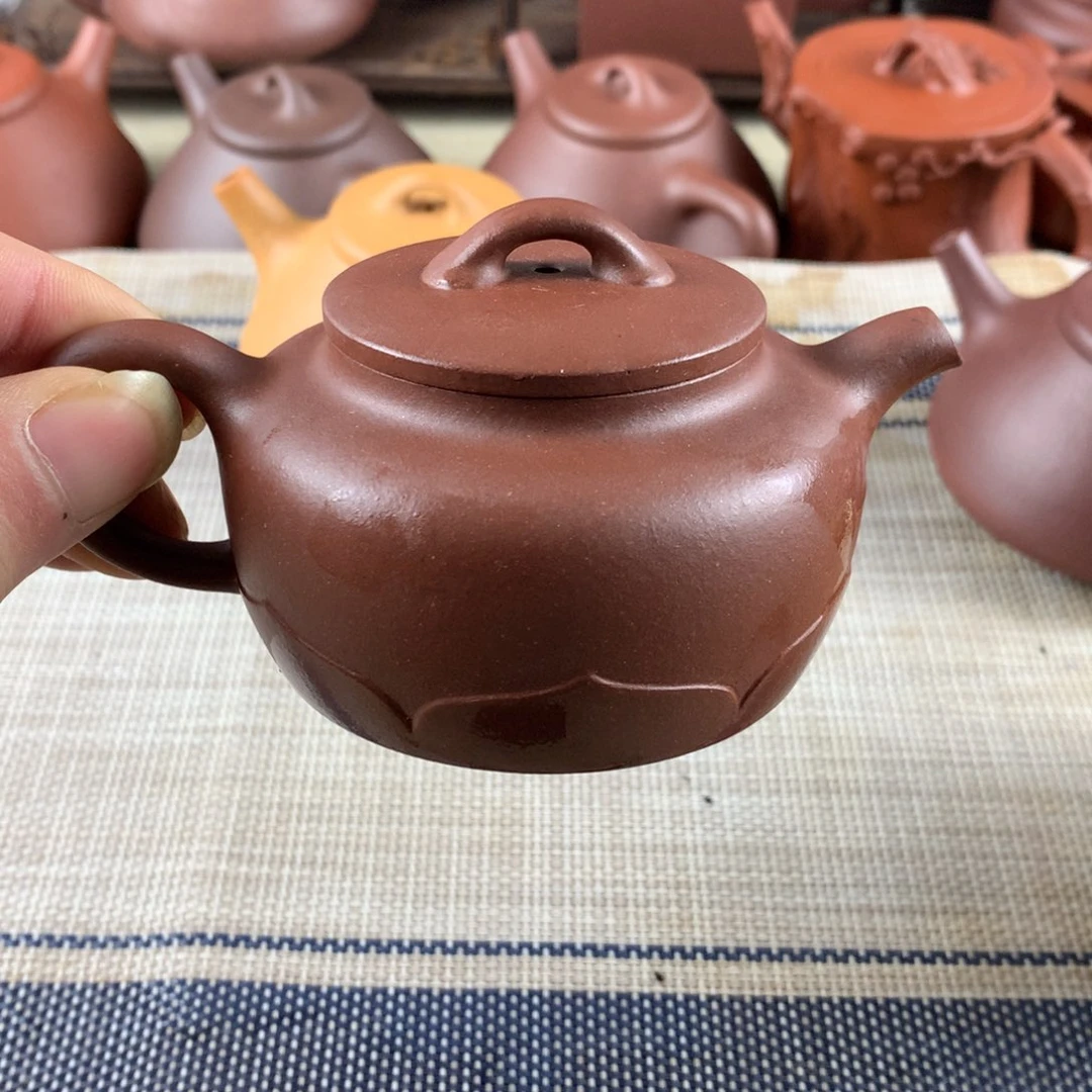 紫砂茶壶四号井底槽清微微瑕