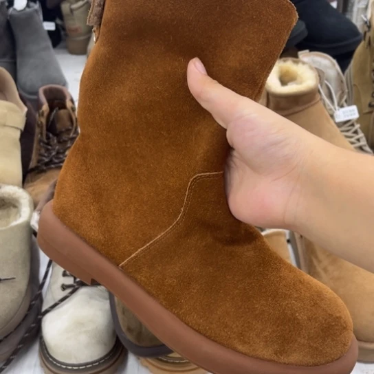 栗色短靴子39码数