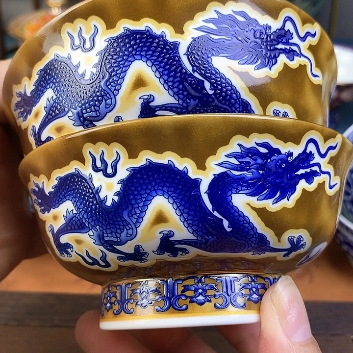 景德镇陶瓷藏式茶碗