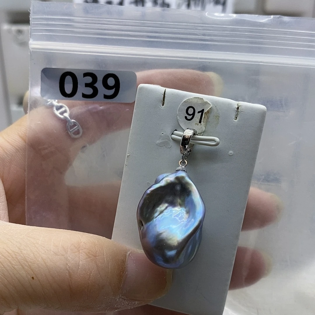 颈饰合金淡水珍珠