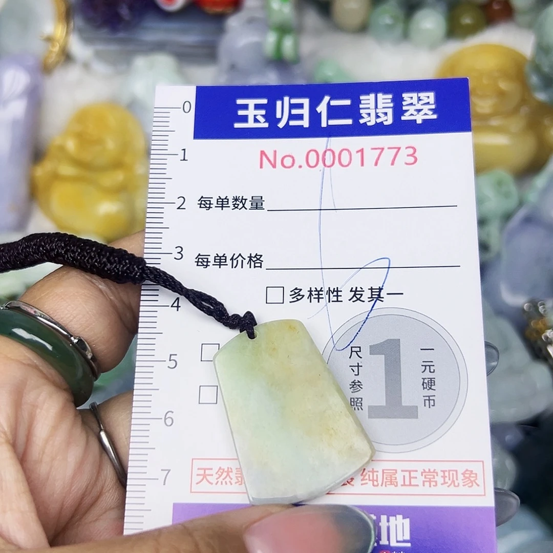 翡翠未镶嵌颈饰211