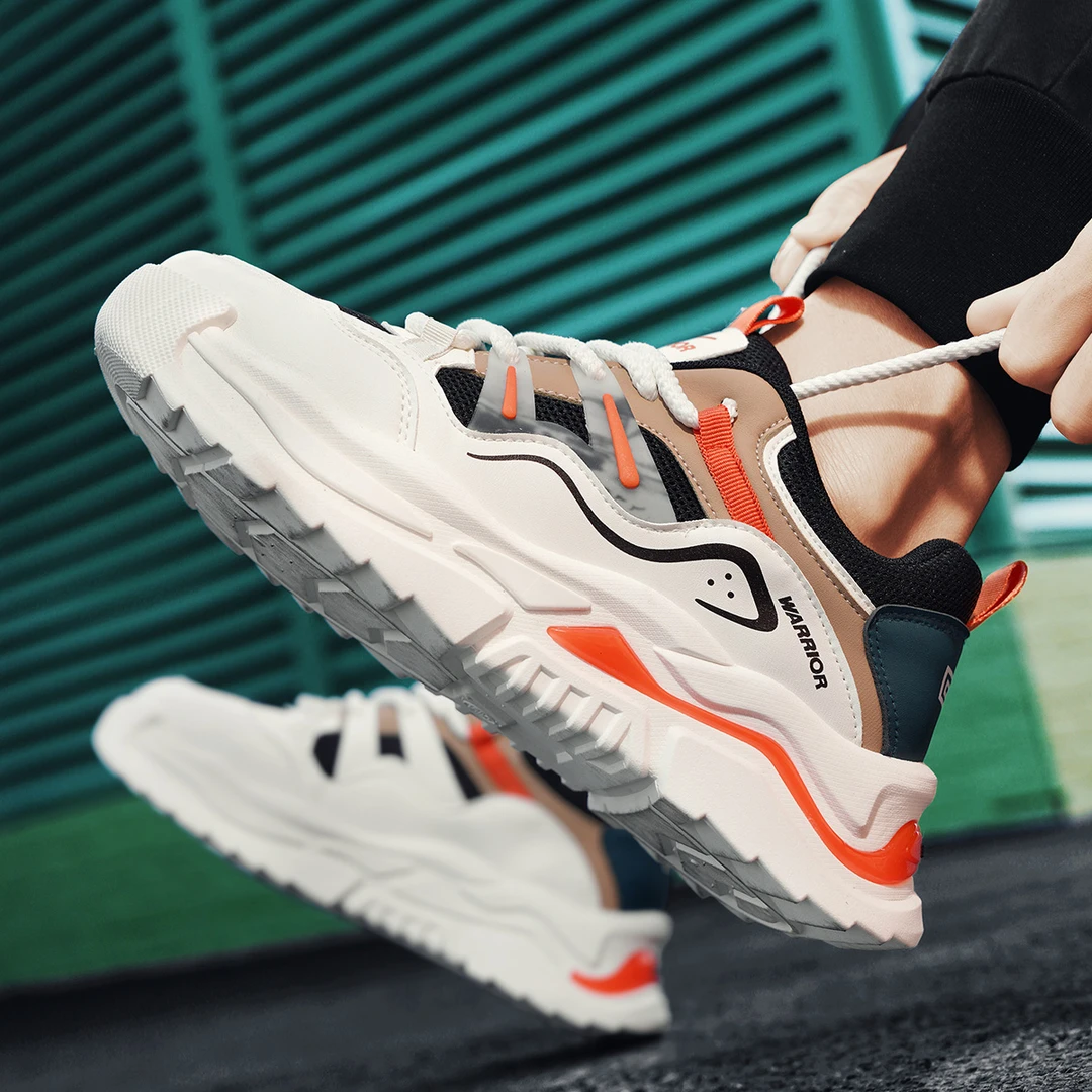 回力男鞋春季透气网面运动休闲小白板鞋2025新款潮流百搭爆款潮鞋