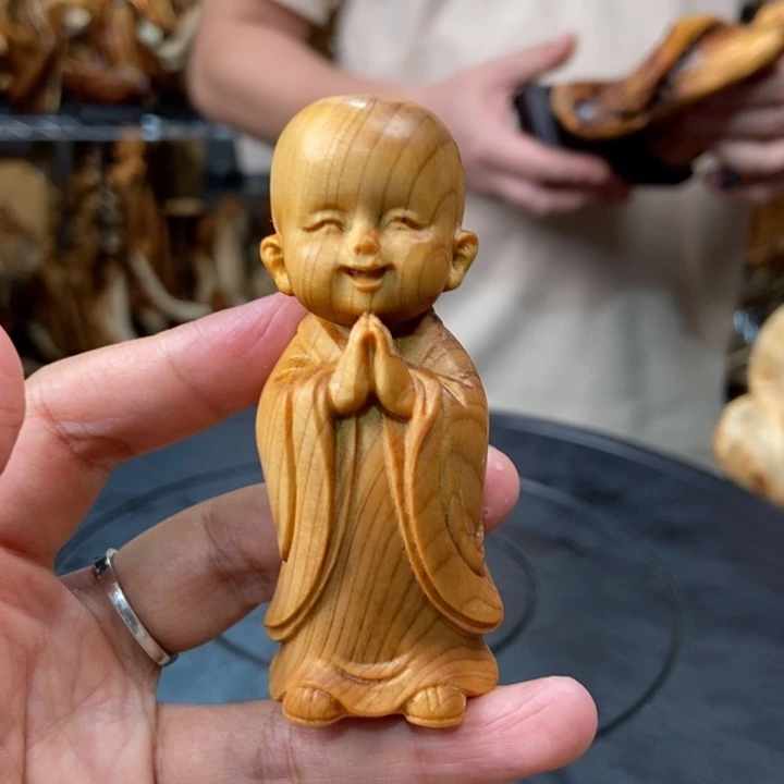 柏木（崖柏）手把件