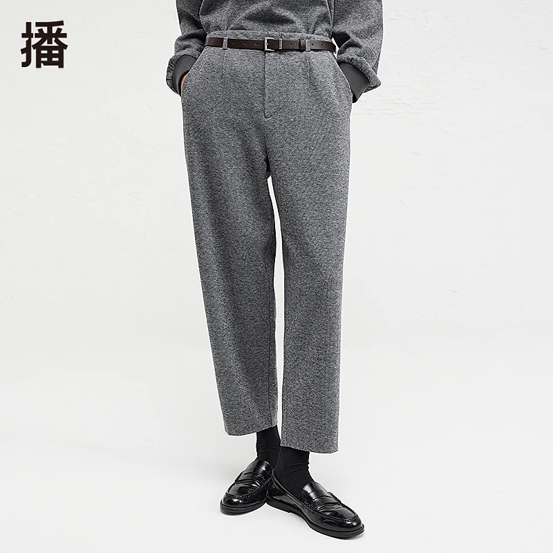 播冬季舒适方形尖头袋盖装饰休闲裤DDR4KD5183