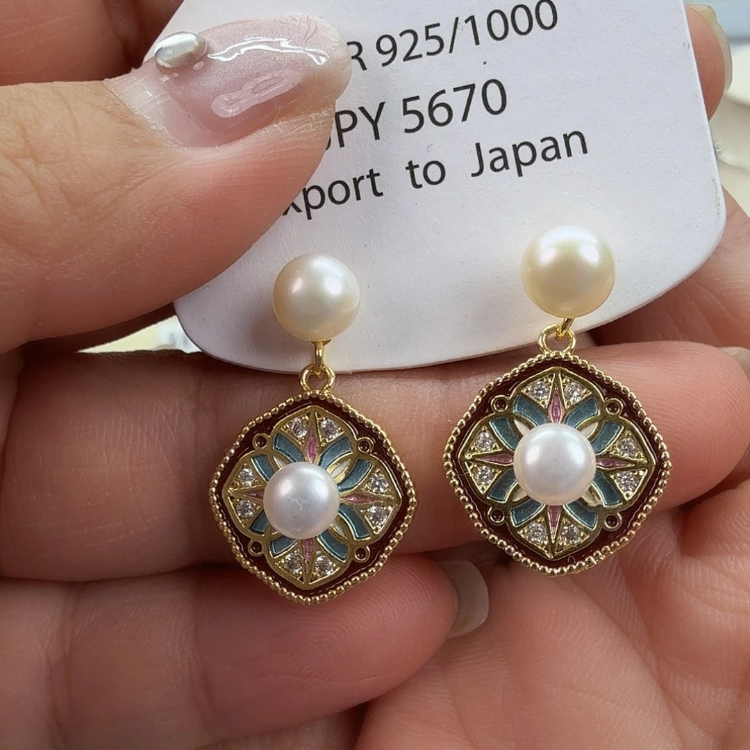 耳饰淡水珍珠未镶嵌65