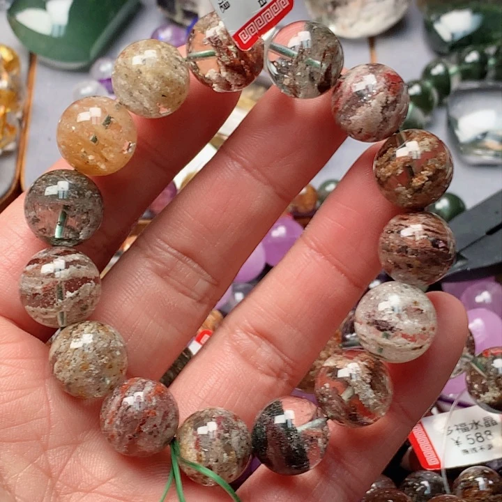 水晶手串未镶嵌天然