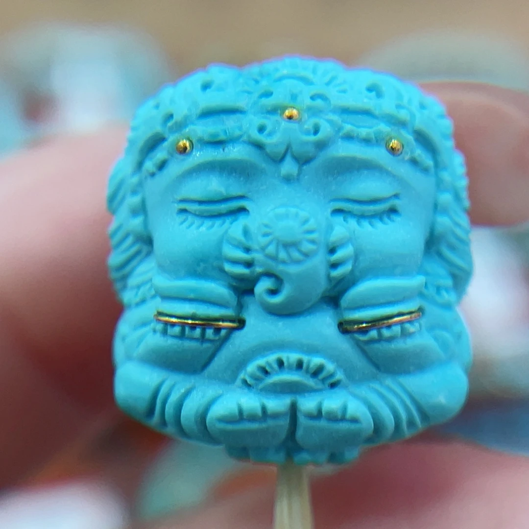 未镶嵌绿松石珠宝奇石