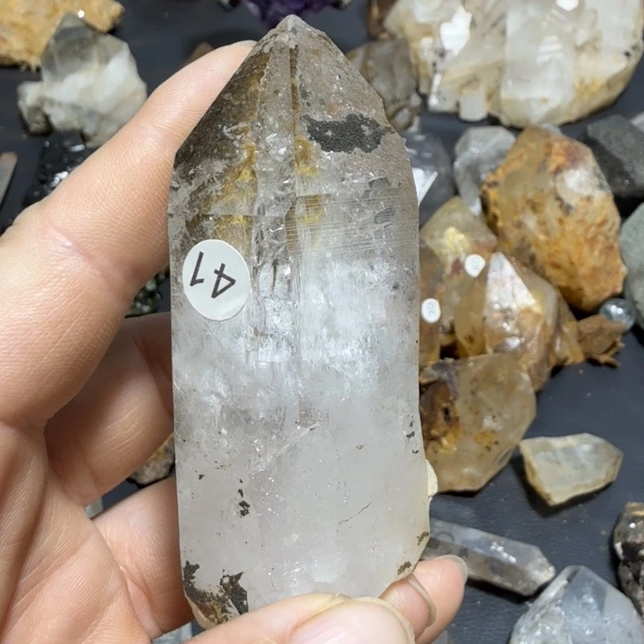 水晶未镶嵌珠宝半成品