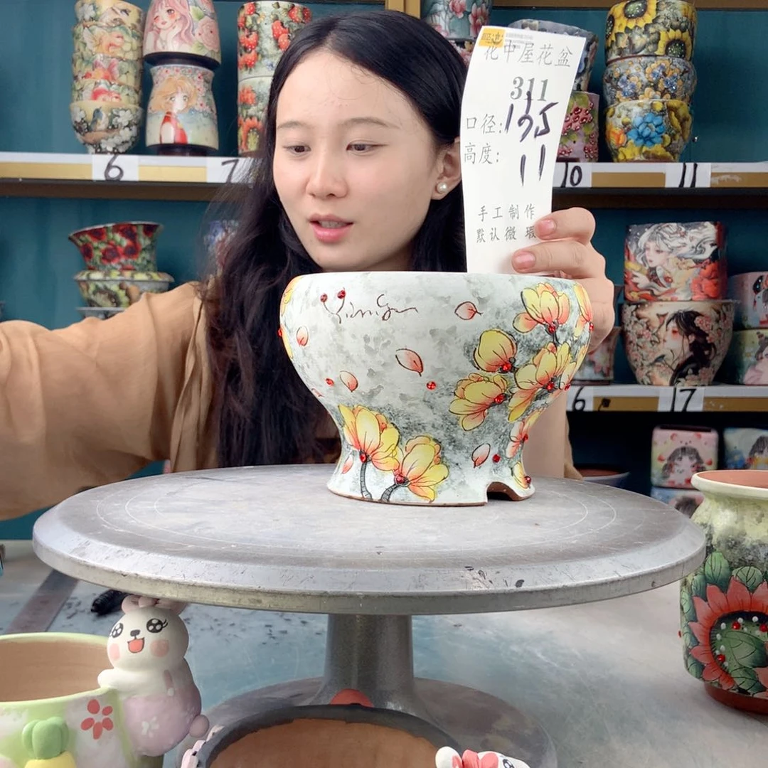 罐小***！景德镇手工瑕疵311