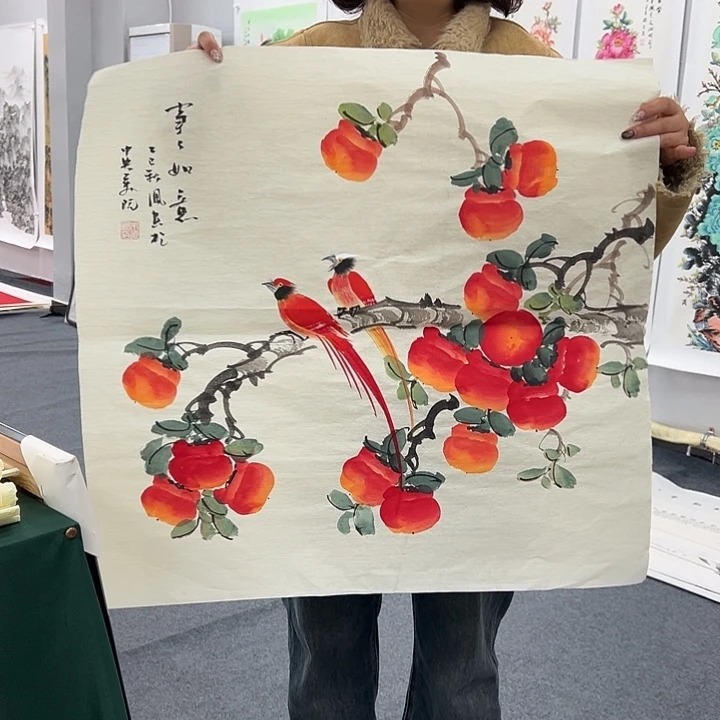 国画手绘国画大捡漏