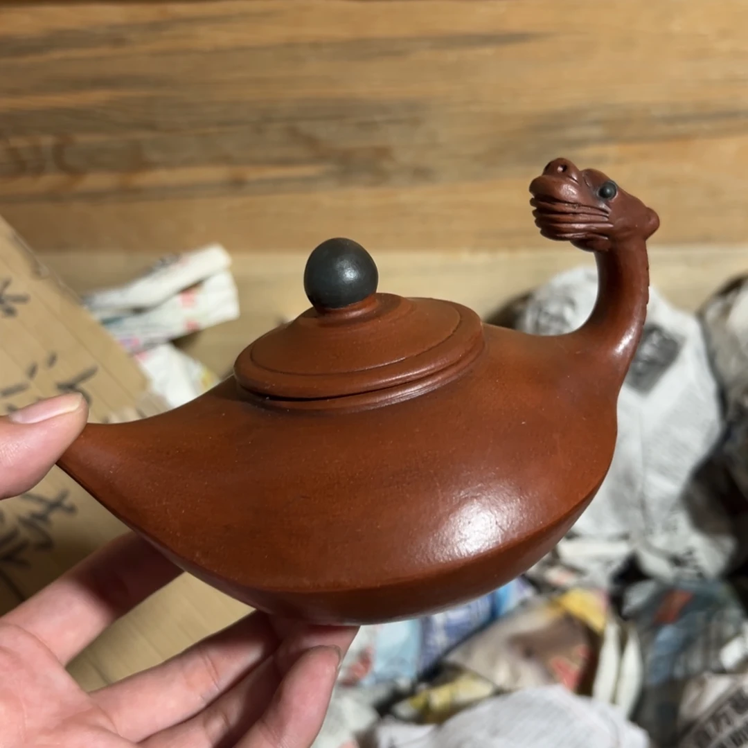 茶壶紫砂老厂紫砂壶一件！