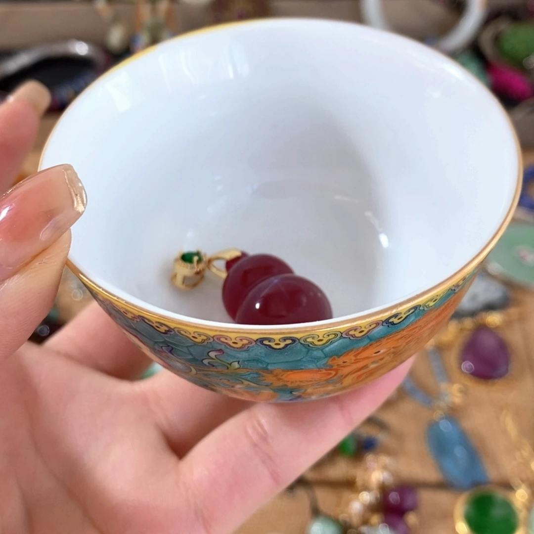 御***容杯瓷器杯子漂亮漂亮