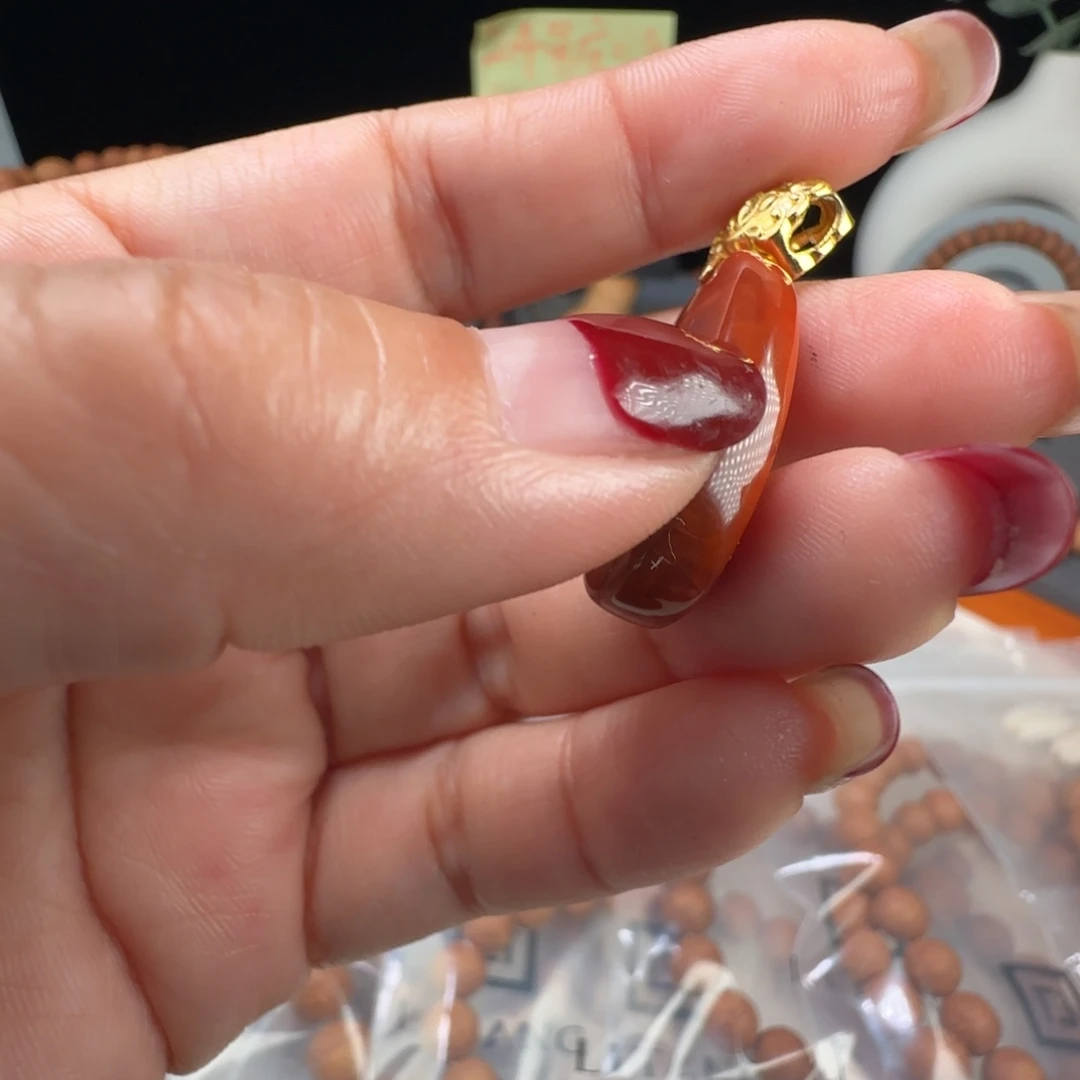 手串凤眼菩提南红