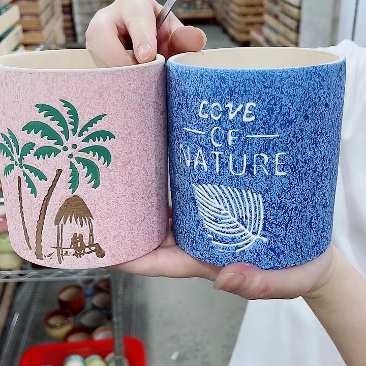 有孔，凑10元包邮陶瓷花盆发货！