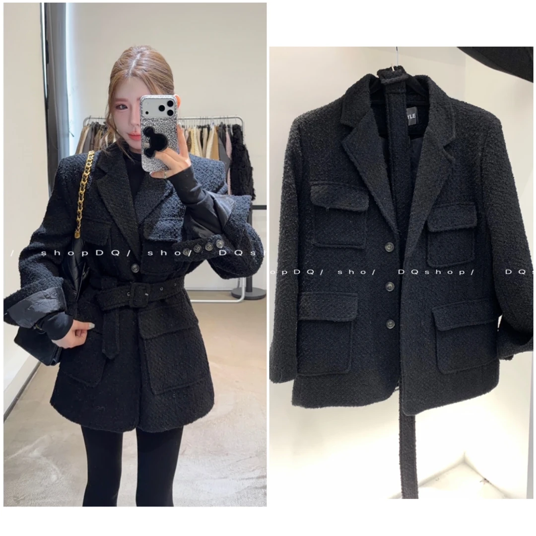 【 冬日旧约】 气质款夹棉小香风外套