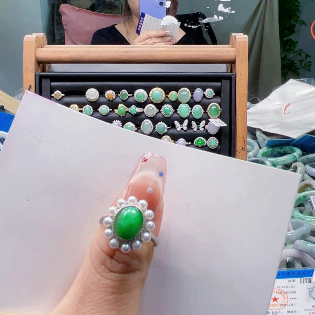 翡翠未镶嵌手镯天然翡翠Ａ货