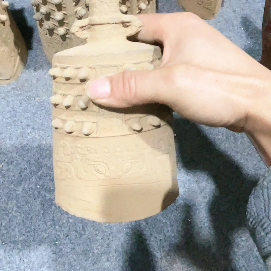 瓦当摆件木*春瓦当摆件