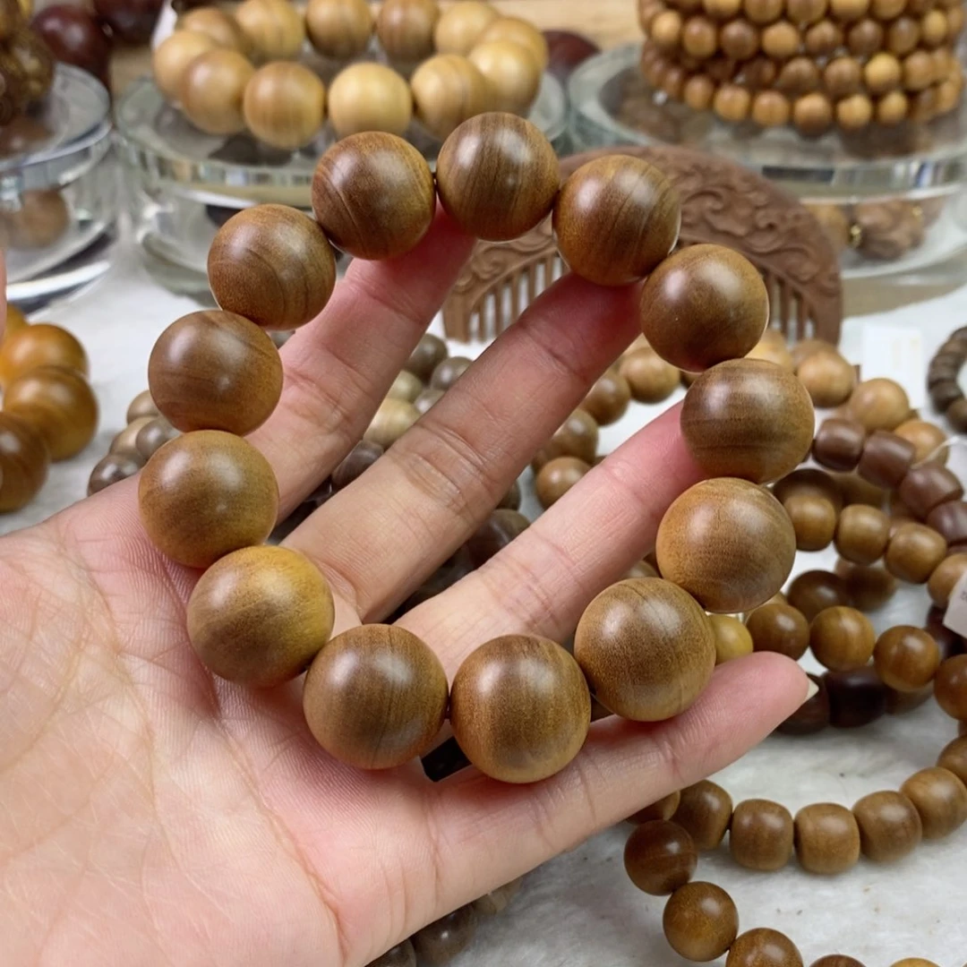 檀香木手串/手链奶香正区微瑕1.8