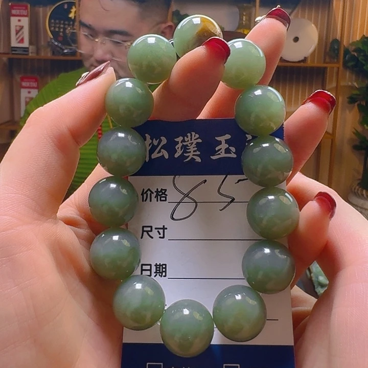 和田玉手串未镶嵌