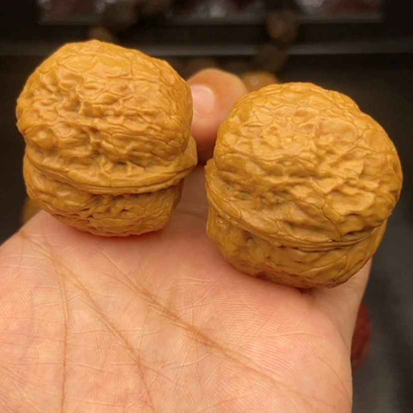 【闪购商品】文玩核桃把件39尺元宝蟾