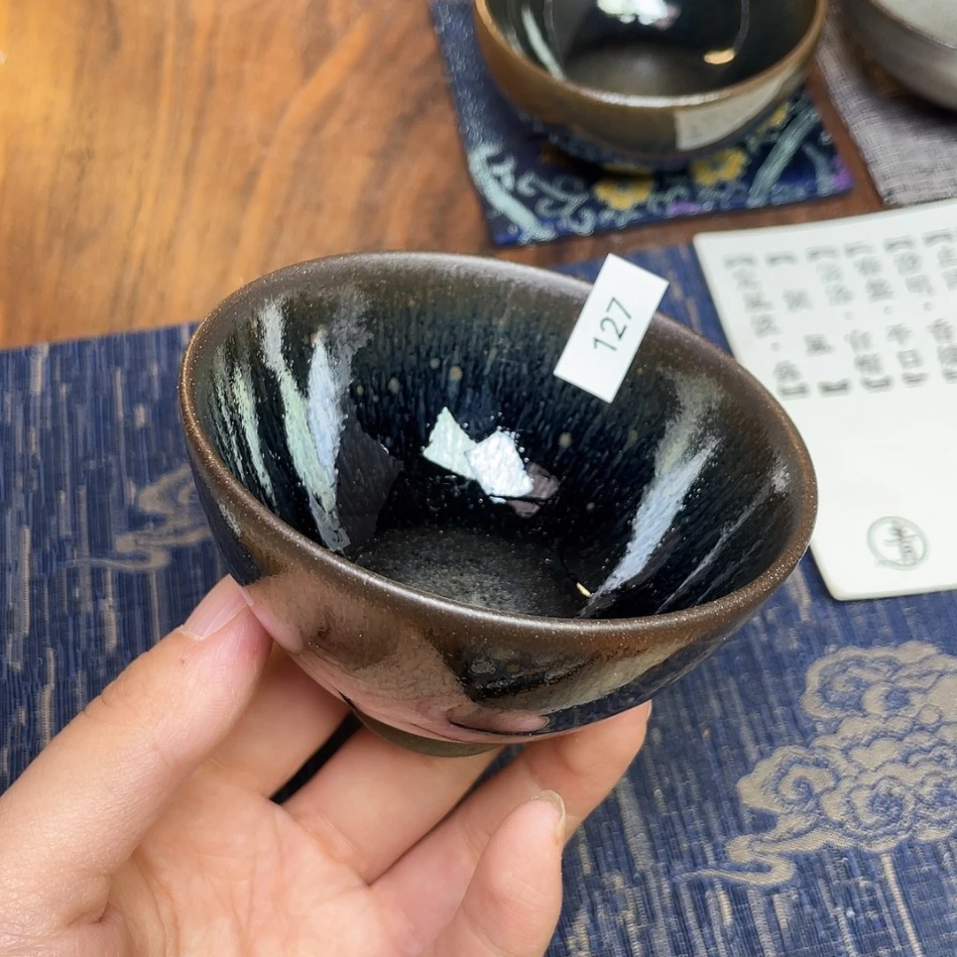 茶盏127 福临号建盏柴烧薄胎
