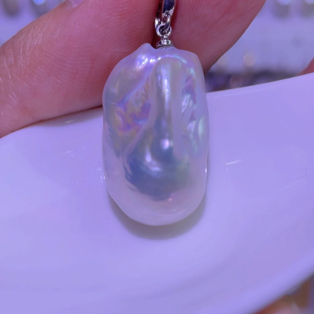 未镶嵌淡水珍珠天然淡水珍珠吊坠
