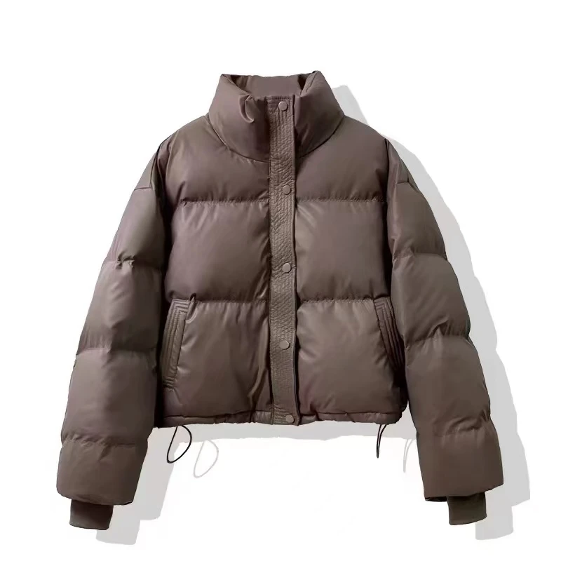 【新款】冬季保暖套装厚款宽松外套百搭女装3878[IWE]