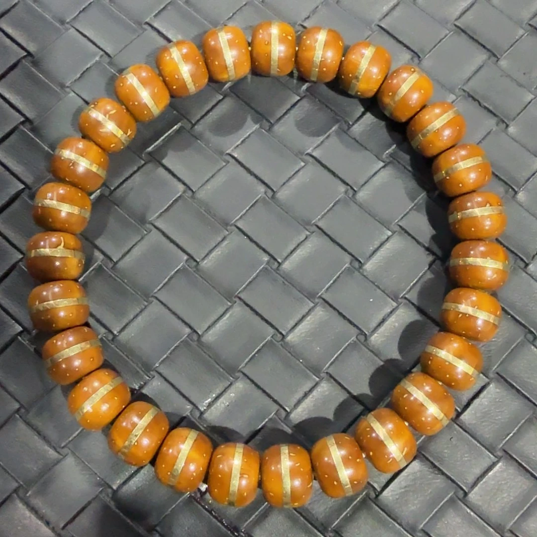 紫金鼠手串金腰带实心鼠98带铜管